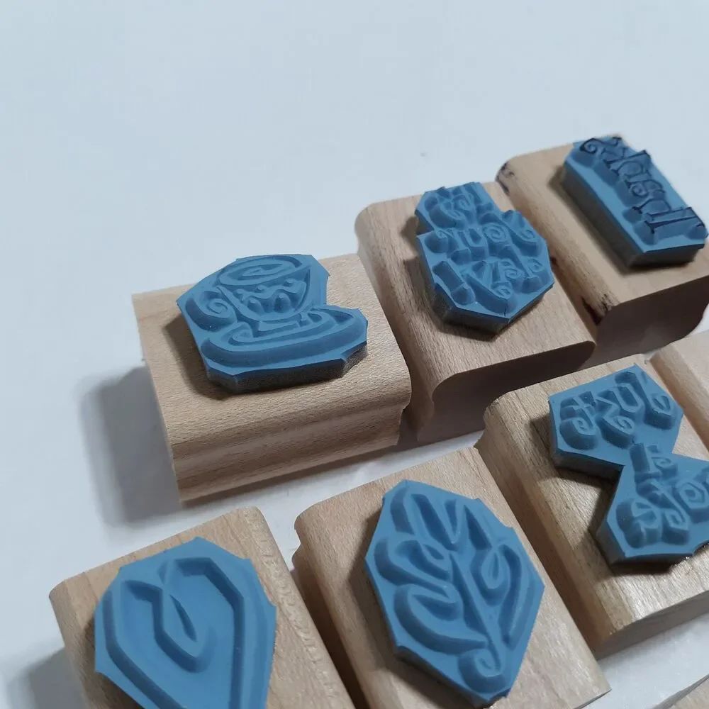 Stampin Up Year Round Cheer 2001 Rubber Stamp Set Thank You Flowers Greetings